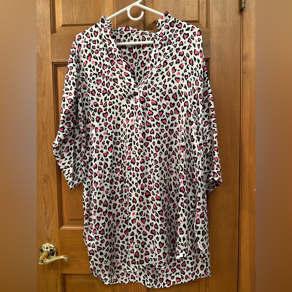 Silk heart shaped custom made top